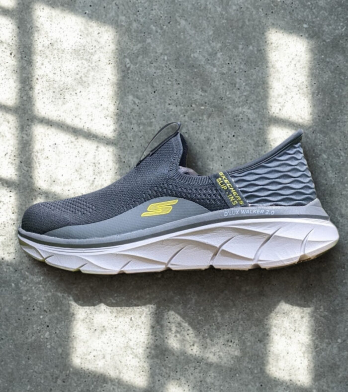 SKECHERS D’LUX SLIP IN’S (GRAY)
