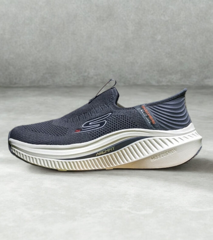 Skechers Arch Fit Max Comfort Slip Ins (GRAY)