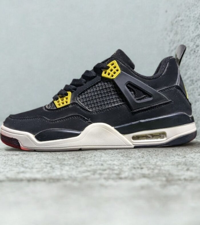 Air Jordan 4 Retro Yellow Black