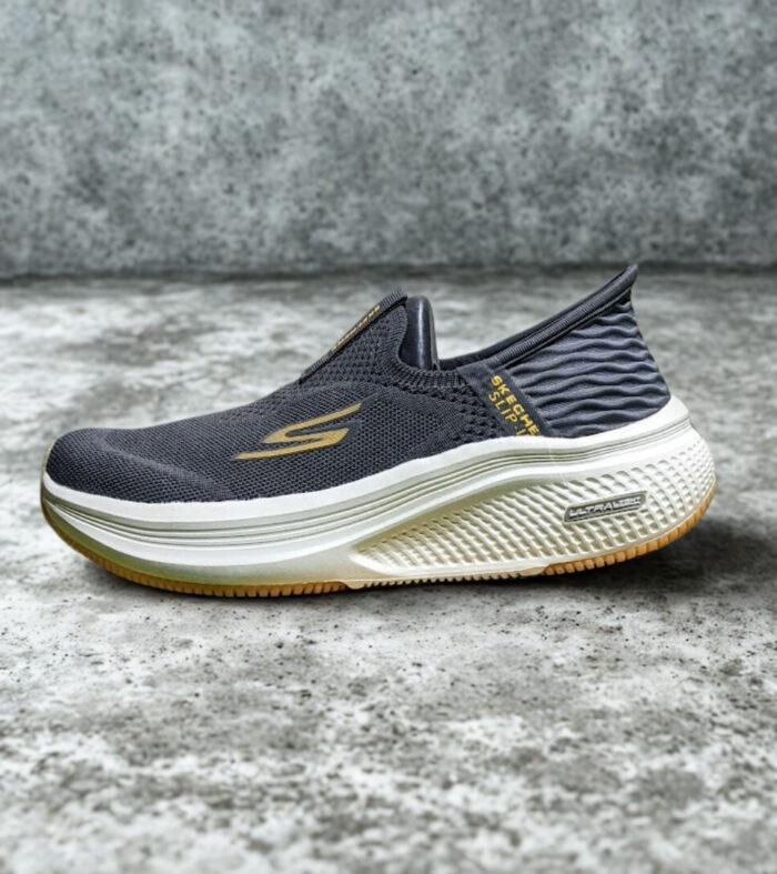 SKECHERS ULTRA LIGHT SLIP-INS  | DARK GRAY